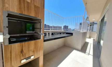 COBERTURA MODERNIZADA - VARANDA, CHURRASQUEIRA, SALA EM 2 AMBIENTES, 2 QUARTOS, BANHEIRO SOCIAL, LAVABO, COZINHA - RUA BARÃO DE MESQUITA