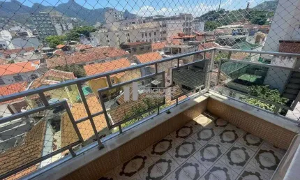 Aconchegante apartamento na rua araújo lima!  com aproximadamente 70m², excelente varanda, sala , 2 quartos com 1 vaga!