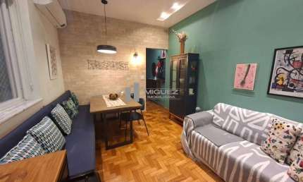 Espetacular apartamento a venda - sala, 2 quartos, banheiro social, dependências completas - Rua Barão de Itapagipe - bairro Tijuca