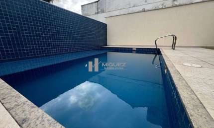 Apartamento a venda, varanda, sala, 2 ótimos quartos sendo 1 suíte, banheiro social, ampla cozinha, área de serviço, 1 vaga - Prédio com infraestrutura.