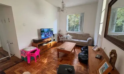 Oportunidade única! Apartamento térreo à venda no Alto da Boa Vista, com 2 quartos (1 suíte), varanda, ampla cozinha, dependência completa, 1 vaga e vista para o verde, próximo ao Largo da Usina. Cont