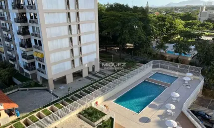 Apartamento a venda na barra da tijuca, rua rino levi, 2 quartos (sendo 1 suíte, varanda, 92 m² , infraestrutura total e  próximo shopping rio design e vogue square