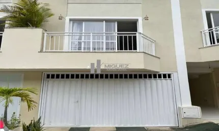 Casa em condomínio à venda na tijuca - junto à conde de bonfim, 121m², 3 quartos 3 suítes sendo uma master, garagem, localização bucólica