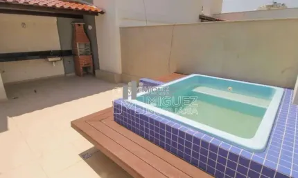 Sensacional cobertura duplex com piscina à venda na rua martins pena! debruçado no metrô afonso pena!