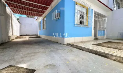 Casa de Três Quartos em Olaria | Casa com quintal | Casa clube do Olaria