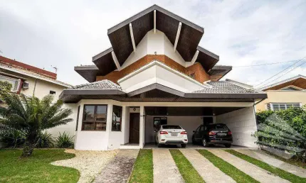 Sobrado com 5 dormitórios à venda, 301 m² - condomínio portal do sol - tremembé/sp