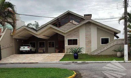 Sobrado com 4 dormitórios à venda, 450 m² - Condomínio Portal do Sol - Tremembé/SP