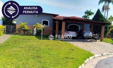 Casa com 3 dormitórios à venda, 386,58m² - Condomínio Vale do Sol - Tremembé/SP