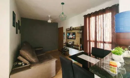 Apartamento com 2 dormitórios à venda, 50 m² - jardim gurilândia - taubaté/sp