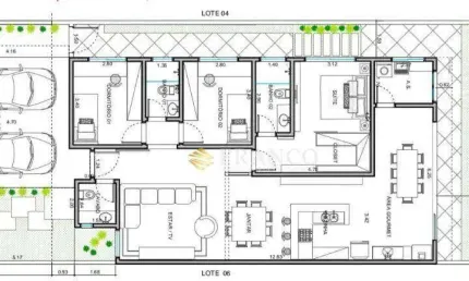 Casa à venda, 152 m² por R$ 905.000,00 - Residencial Barão de Tremembé - Tremembé/SP