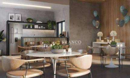 Apartamento com 1 dormitório à venda, 39 m² - Bosque Flamboyant - Taubaté/SP