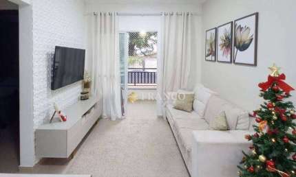 Apartamento com 2 dormitórios à venda, 55 m² - Parque Senhor do Bonfim - Taubaté/SP