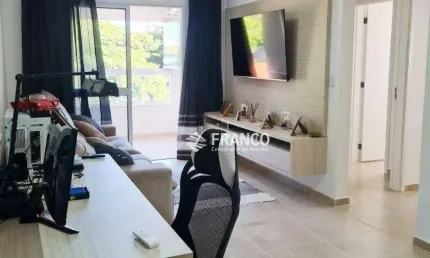 Apartamento com 2 dormitórios à venda, 74,54m² - Centro - Taubaté/SP