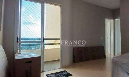 Apartamento com 2 dormitórios à venda, 63 m² - Parque Senhor do Bonfim - Taubaté/SP