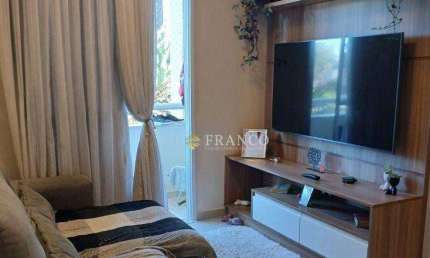 Apartamento com 2 dormitórios à venda, 68 m² - Parque São Luís - Taubaté/SP