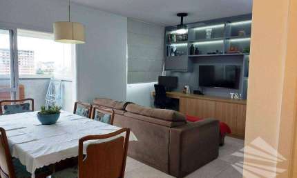 Apartamento com 3 quartos para alugar na Avenida Garcilio da Costa Ferreira, Barranco, Taubaté, 92 m2 por R$ 2.800