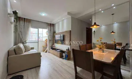 Apartamento com 2 dormitórios para alugar, 68,37m² - granja daniel - taubaté/sp