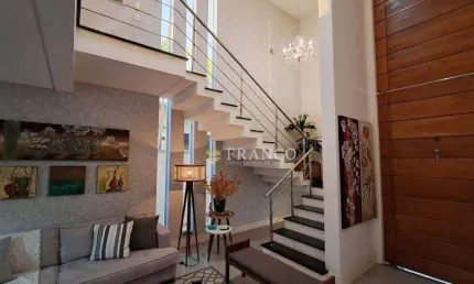 Sobrado com 3 dormitórios à venda, 270 m² - condomínio residencial green park - taubaté/sp