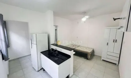 Kitnet com 1 dormitório para alugar, 20 m² - independência - taubaté/sp