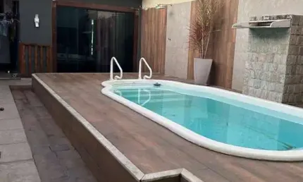 Impressionante casa de alto padrão com 5 quartos em Cabo Frio/RJ