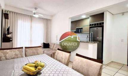 Apartamento com 2 dormitórios à venda, 62 m² por R$ 228.000,00 - Residencial e Comercial Palmares - Ribeirão Preto/SP