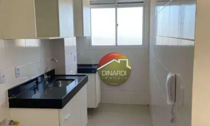 Apartamento com 2 dormitórios à venda, 46 m² por R$ 290.000,00 - Bonfim Paulista - Ribeirão Preto/SP