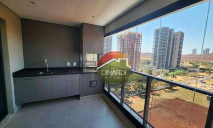 Apartamento com 2 dormitórios para alugar, 97 m² por R$ 6.315,01/mês - Jardim Olhos D'Água - Ribeirão Preto/SP
