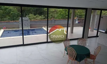 Casa com 3 dormitórios para alugar, 280 m² por R$ 18.851,00/mês - Alphaville - Ribeirão Preto/SP