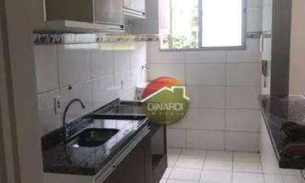 Apartamento com 2 dormitórios à venda, 46 m² por R$ 180.000 - Ribeirânia - Ribeirão Preto/SP