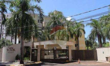 Apartamento com 1 dormitório para alugar, 37 m² por R$ 2.053,19/mês - Nova Aliança - Ribeirão Preto/SP