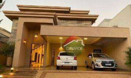 Casa com 3 dormitórios à venda, 302 m² por R$ 1.980.000 - Jardim Nova Aliança Sul - Ribeirão Preto/SP