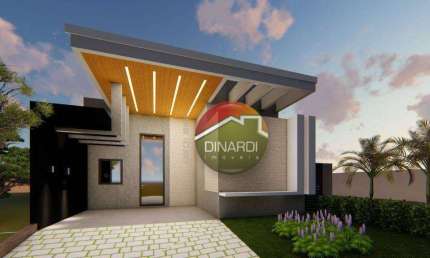 Casa com 3 dormitórios à venda, 150 m² por R$ 1.250.000 - Recreio Anhangüera - Ribeirão Preto/SP