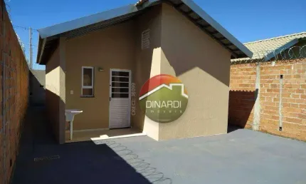 Casa com 2 dormitórios à venda, 46 m² por R$ 201.400,00 - Cristo Redentor. - Ribeirão Preto/SP