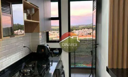 Apartamento com 2 dormitórios à venda, 48 m² por R$ 430.000 - Quintas de São José - Ribeirão Preto/SP