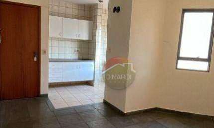 Apartamento com 1 dormitório para alugar, 40 m² por R$ 1.543,51/mês - Centro - Ribeirão Preto/SP