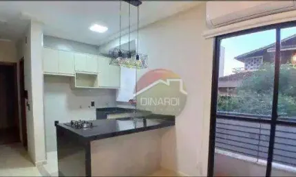 Apartamento com 1 dormitório para alugar, 51 m² por R$ 2.276/mês - Jardim Paulista - Ribeirão Preto/SP