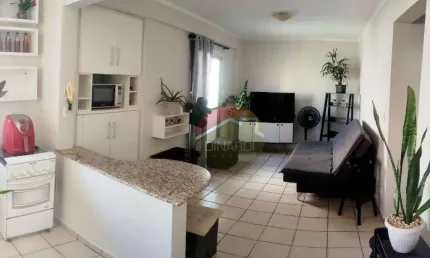 Apartamento com 1 dormitório, 34 m² - venda por R$ 200.000,00 ou aluguel por R$ 2.242,00/mês - Vila Ana Maria - Ribeirão Preto/SP