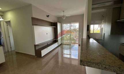 Apartamento com 2 dormitórios para alugar, 64 m² por R$ 3.494,47/mês - Vila Monte Alegre - Ribeirão Preto/SP