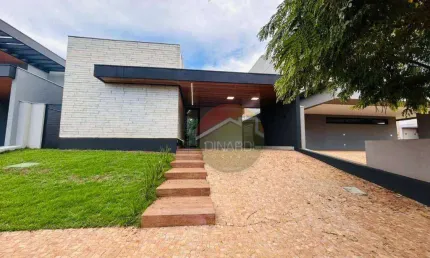 Casa com 3 dormitórios, 192 m² - venda por r$ 1.680.000 ou aluguel por r$ 9.050/mês - condomínio buona vita - ribeirão preto/sp