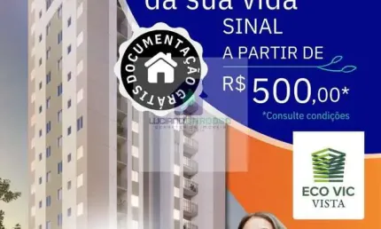 Lançamento! Apartamentos em Vila Bela  -  Franco da Rocha  - De 47m² e 55m²