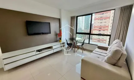Lindo apartamento mobiliado em excelente localização no beach class jaqueira