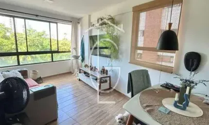 LINDO APARTAMENTO MOBILIADO E REFORMADO EM FRENTE &#192; AV. BEIRA RIO