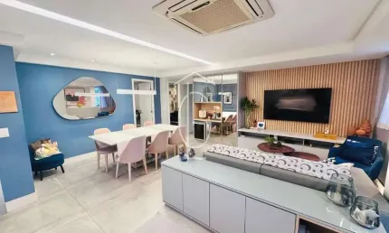 Belíssimo apartamento de 103m², reformado e com móveis planejados no rosarinho