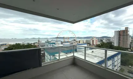 Res. Unic - Apartamento à venda com 2 suítes e vista para o mar – Barreiros, São José/SC