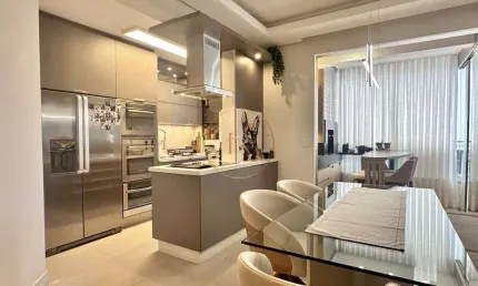 Res. amábile - apartamento com 2 dormitórios + home office e 3 vagas de garagem – semi mobiliado