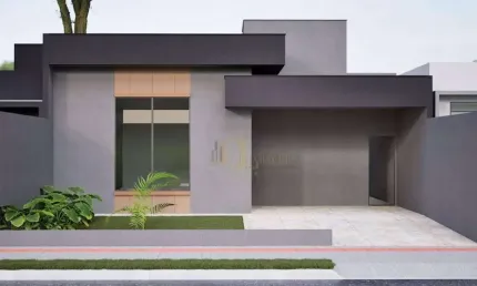 Casa Zona Leste de Londrina - 03 Quartos ( 01 suíte)