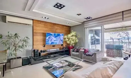 Apartamento para aluguel com 206 metros, 4 quartos, no Condomínio Edifício Sollo Vila Romana.