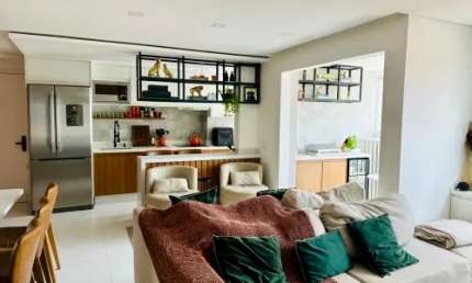 Lindo apartamento com 71 metros 1 vaga, á venda no Conviva Parque São Domingos