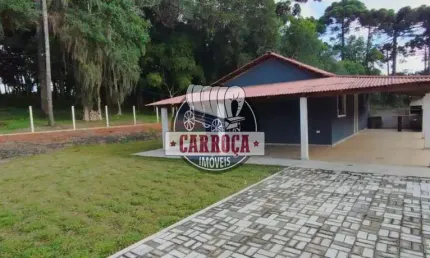 Chácara / sítio com 3 quartos para alugar na Luiz Túlio, Campo Redondo, Araucária, 150 m2 por R$ 3.500