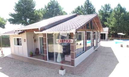 Chácara / sítio com 3 quartos à venda na Estrada João Woijck, Zona Rural, Contenda por R$ 750.000